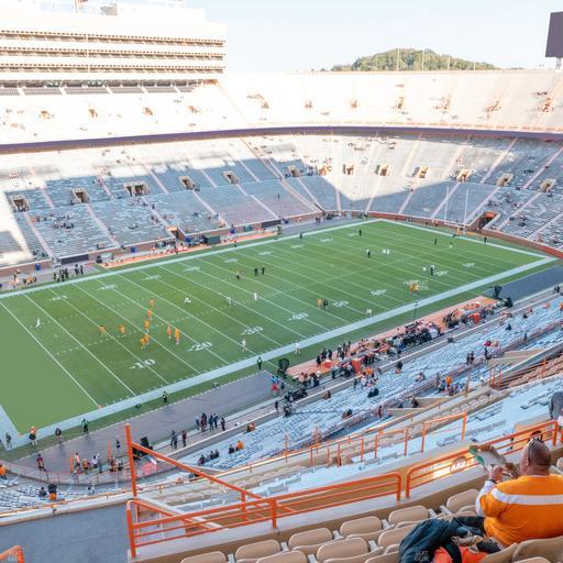 Neyland Stadium - Section Xx 2 Seat View