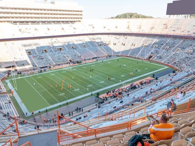 Neyland Stadium - Section Xx 2 Seat View