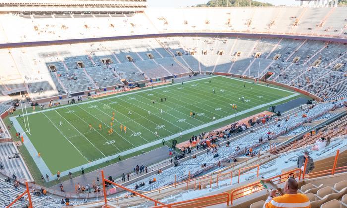 Neyland Stadium - Section Xx 2 Seat View