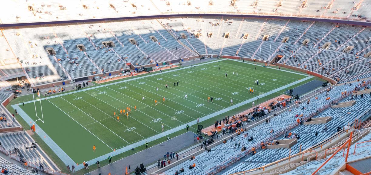 Neyland Stadium - Section Xx 3 Seat View