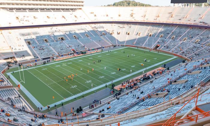 Neyland Stadium - Section Xx 3 Seat View