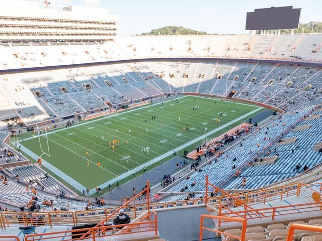Neyland Stadium - Section Xx 4 Seat View