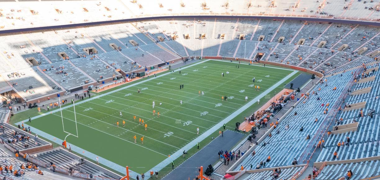 Neyland Stadium - Section Xx 5 Seat View