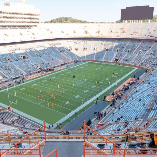 Neyland Stadium - Section Xx 5 Seat View