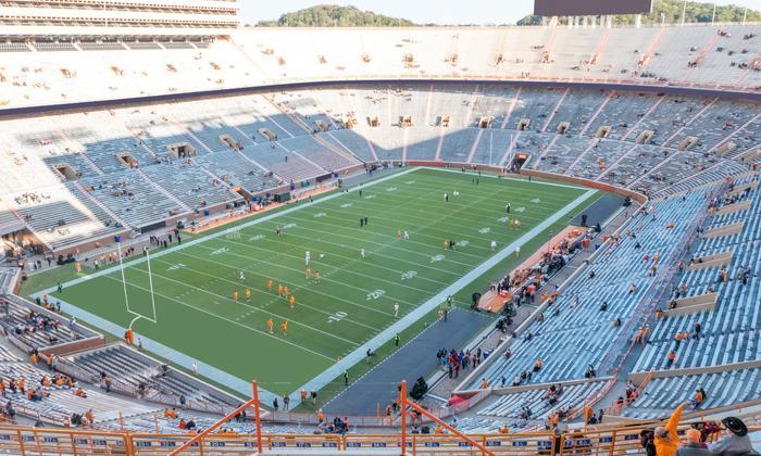 Neyland Stadium - Section Xx 5 Seat View
