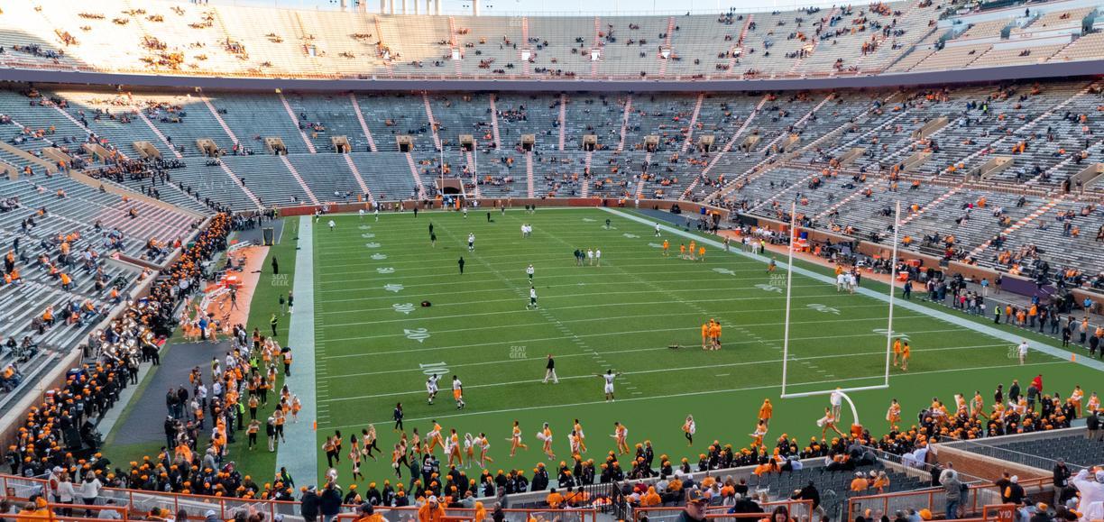Neyland Stadium - Section Y 10 Seat View