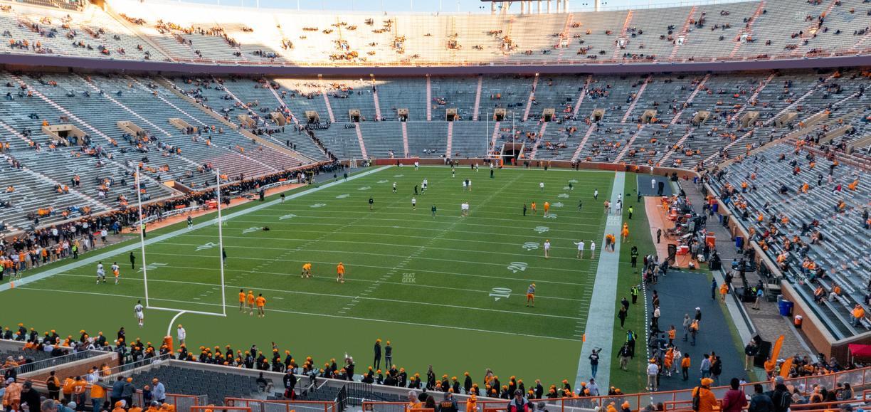 Neyland Stadium - Section Y 6 Seat View