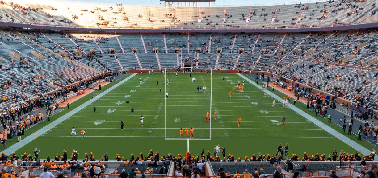 Neyland Stadium - Section Y 8 Seat View