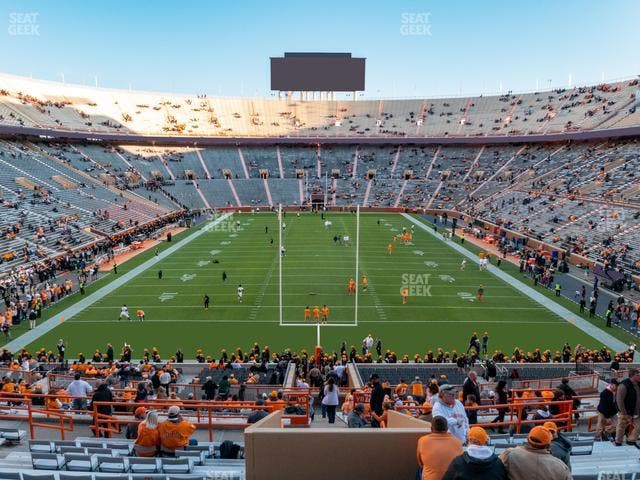 Neyland Stadium - Section Y 8 Seat View