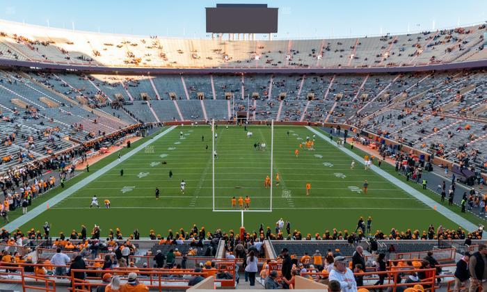 Neyland Stadium - Section Y 8 Seat View