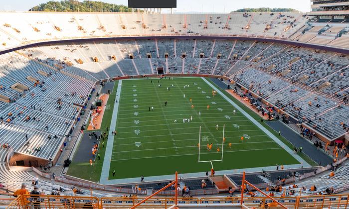 Neyland Stadium - Section Yy 10 Seat View