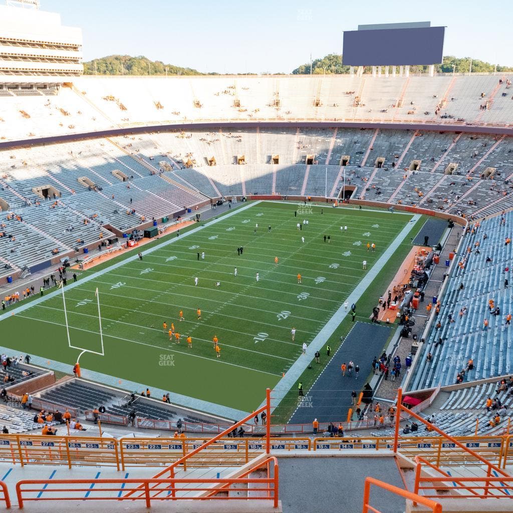 Neyland Stadium - Section Yy 6 Seat View