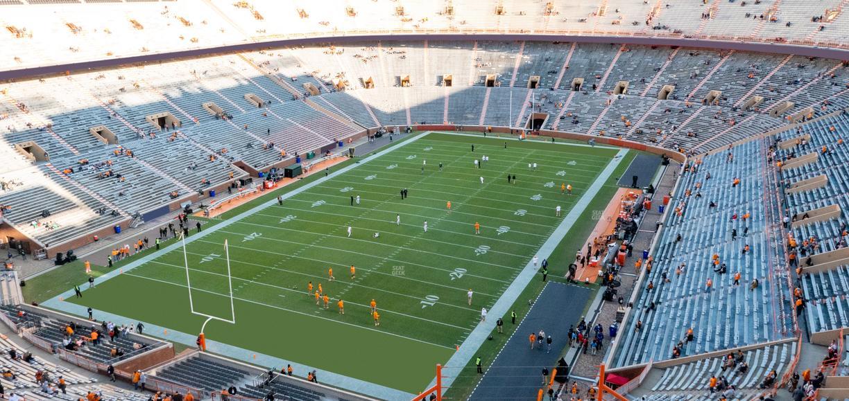Neyland Stadium - Section Yy 6 Seat View