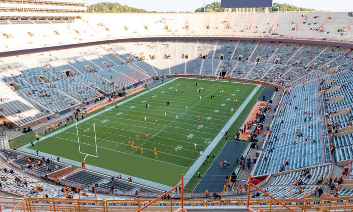 Neyland Stadium - Section Yy 6 Seat View