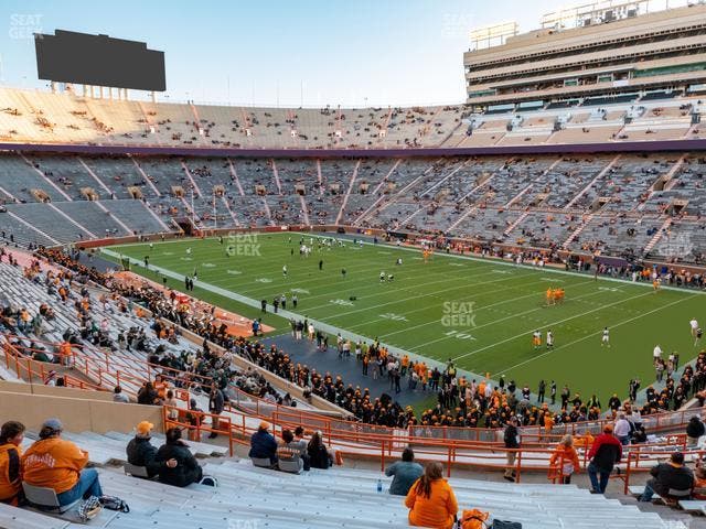 Neyland Stadium - Section Z 13 Seat View