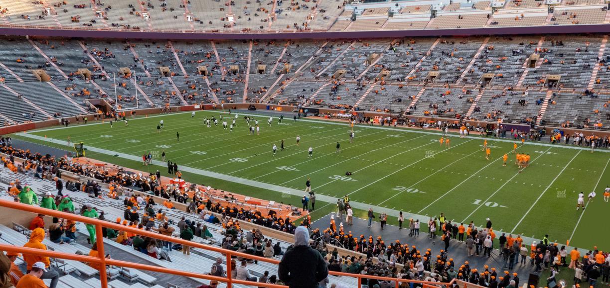Neyland Stadium - Section Z 15 Seat View