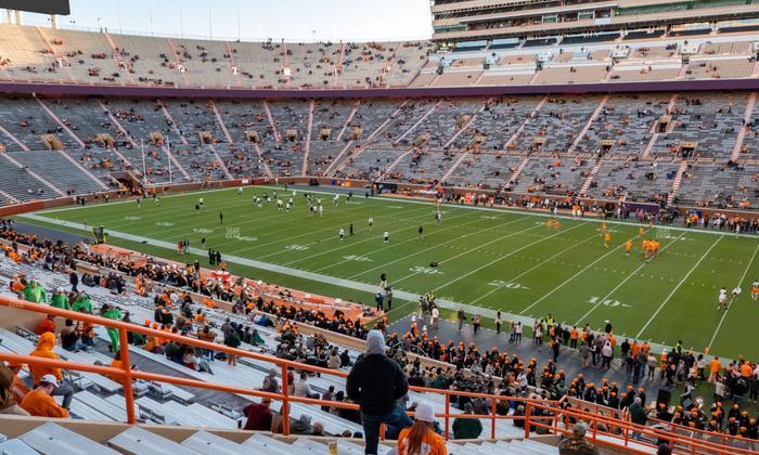 Neyland Stadium - Section Z 15 Seat View