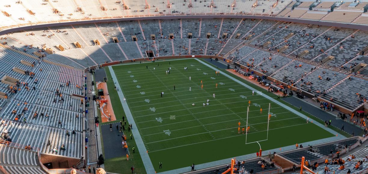 Neyland Stadium - Section Zz 11 Seat View