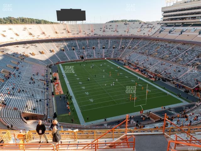 Neyland Stadium - Section Zz 11 Seat View