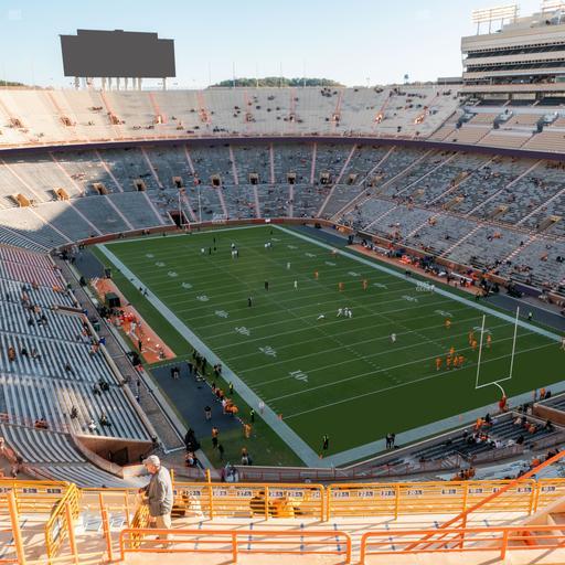 Neyland Stadium - Section Zz 12 Seat View