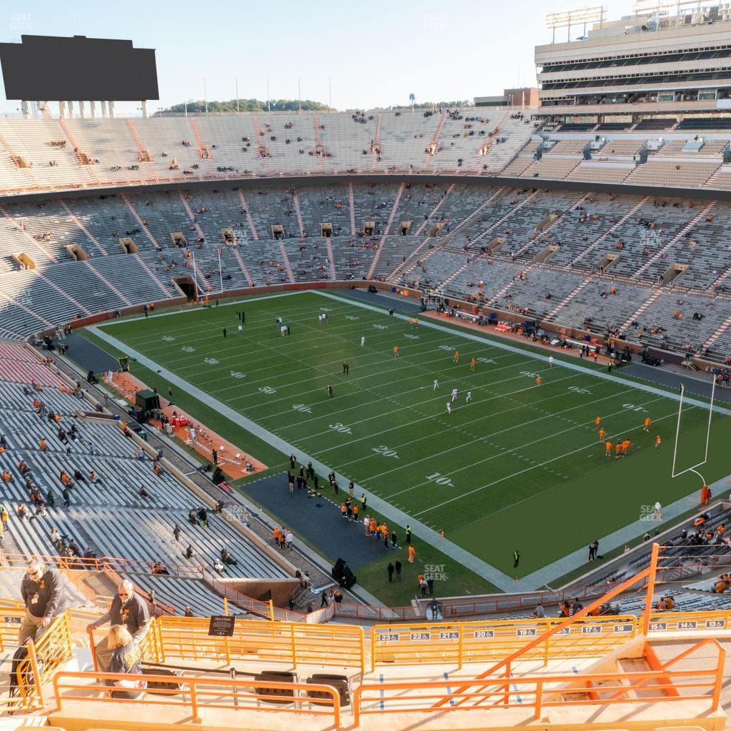 Neyland Stadium - Section Zz 13 Seat View