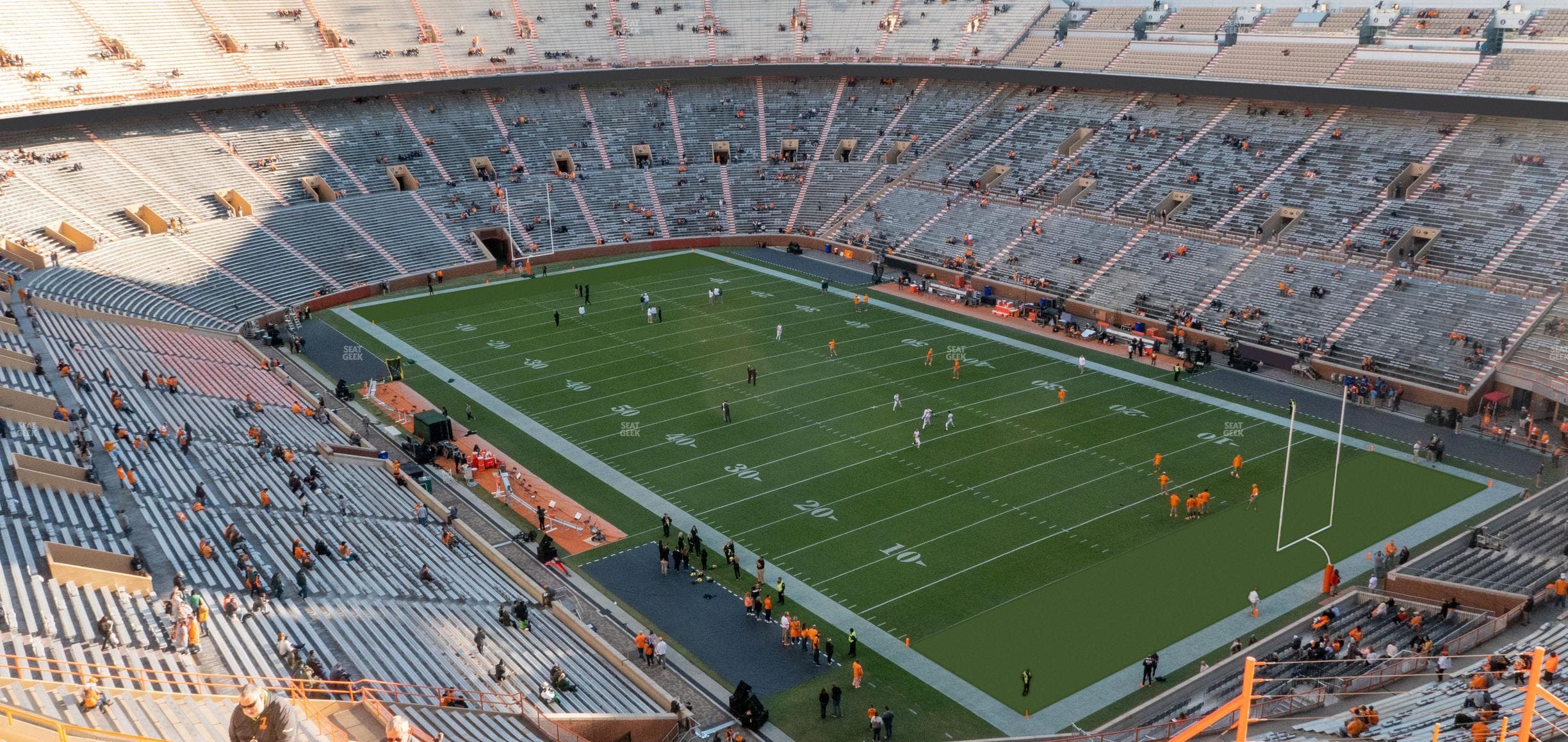 Neyland Stadium - Section Zz 13 Seat View