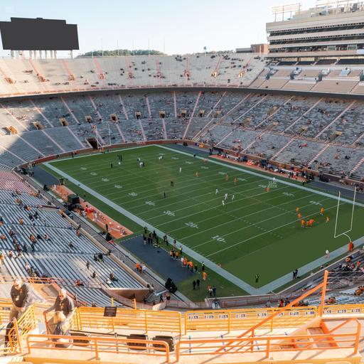 Neyland Stadium - Section Zz 13 Seat View