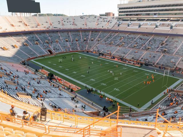 Neyland Stadium - Section Zz 14 Seat View