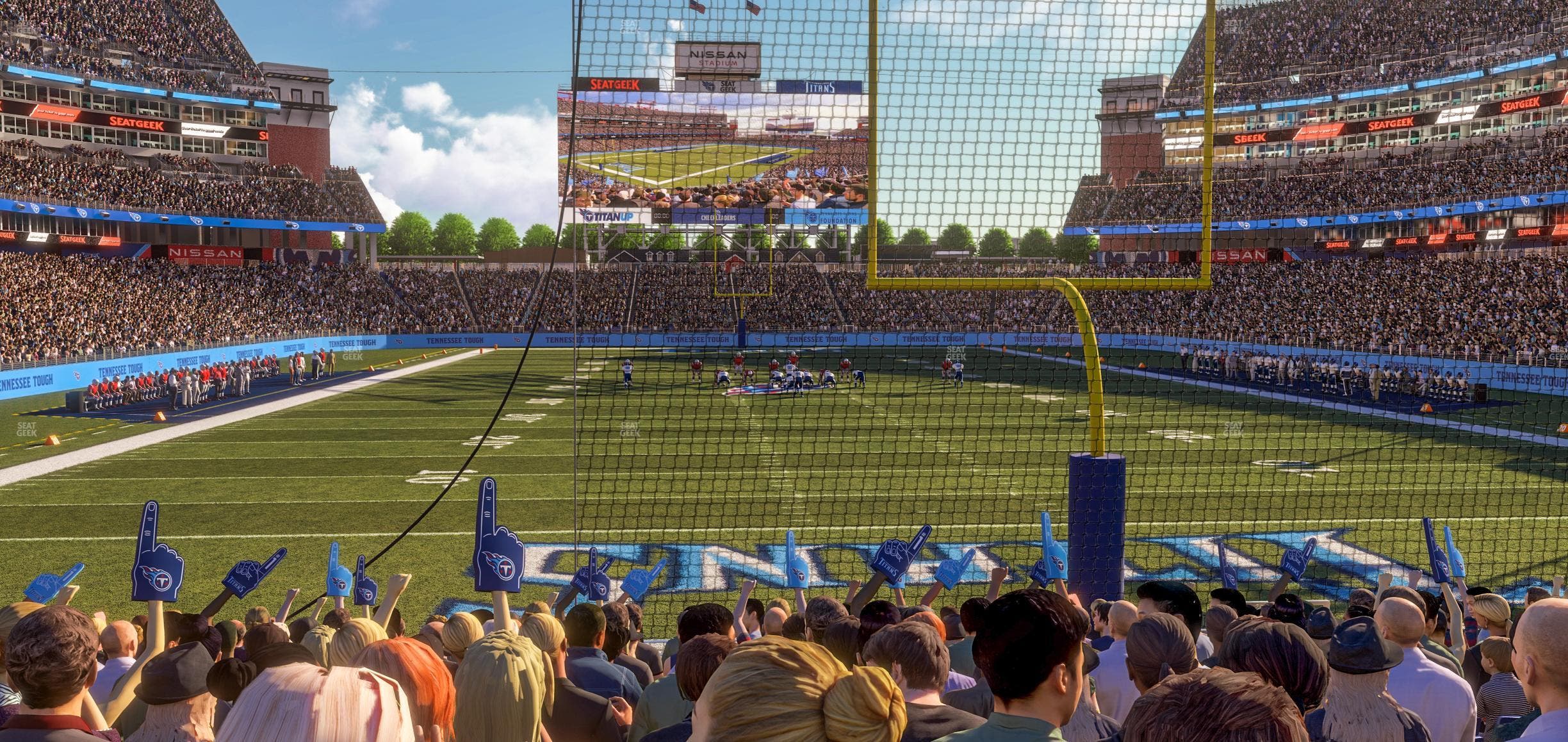 Nissan Stadium - Section 101 Seat View