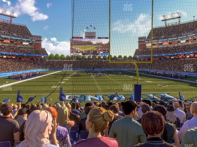Nissan Stadium - Section 101 Seat View
