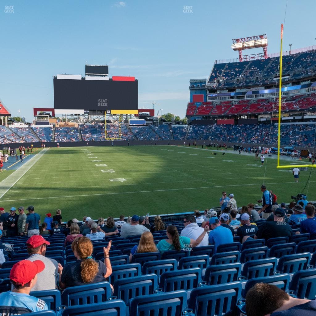 Nissan Stadium - Section 102 Seat View