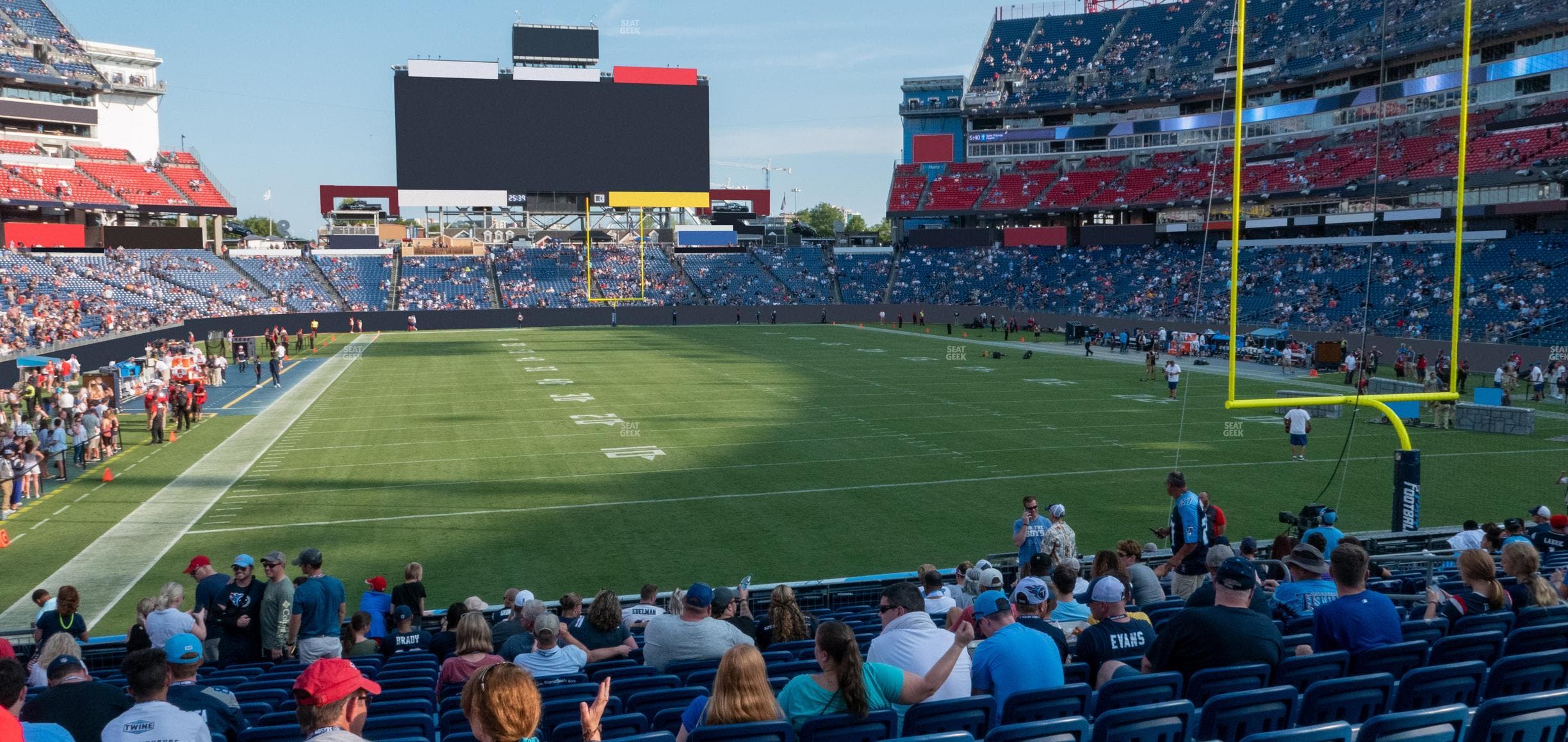 Nissan Stadium - Section 102 Seat View