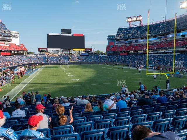 Nissan Stadium - Section 102 Seat View