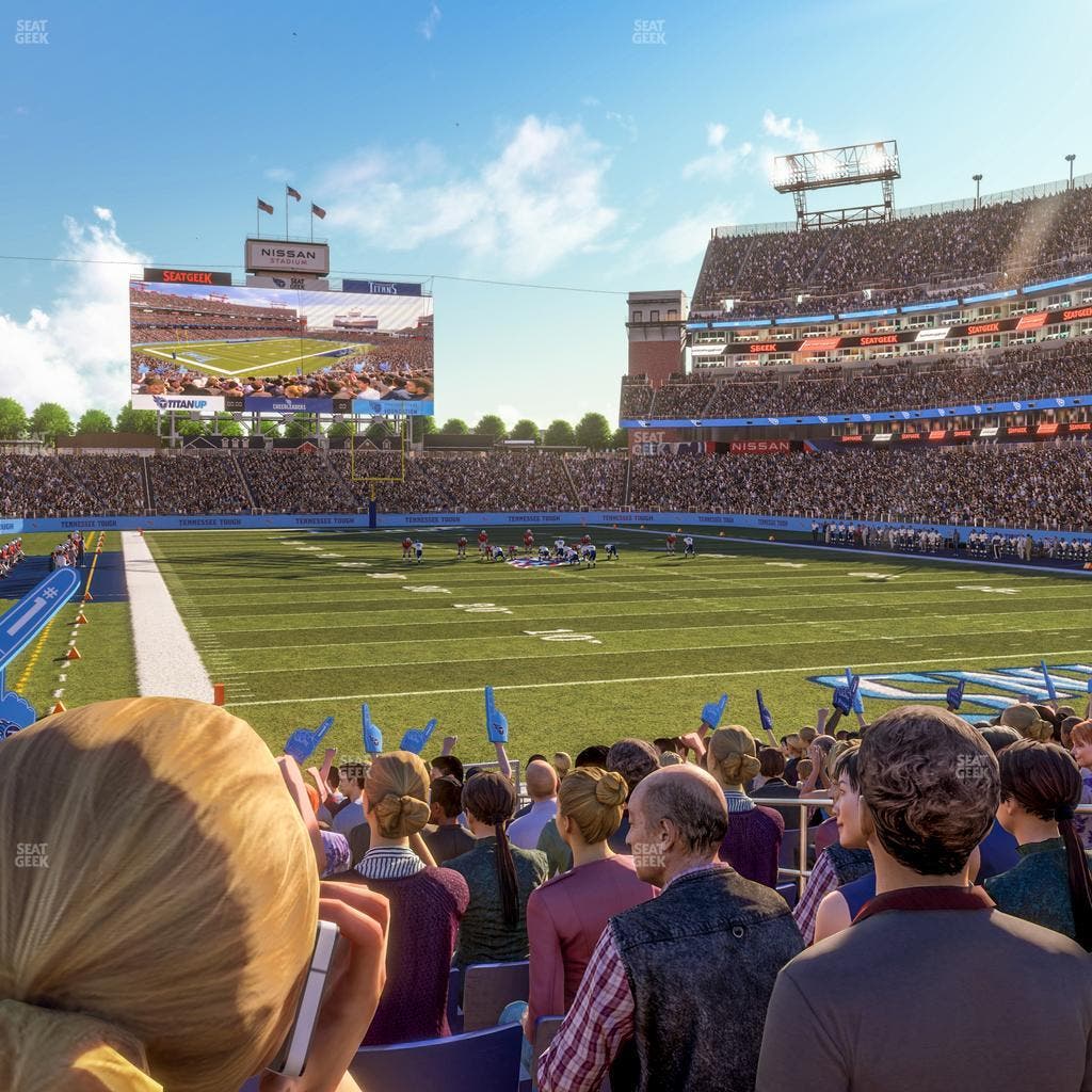 Nissan Stadium - Section 103 Seat View