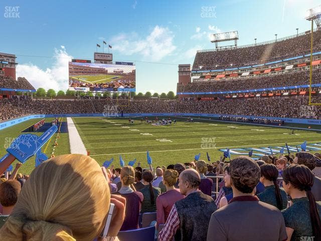Nissan Stadium - Section 103 Seat View