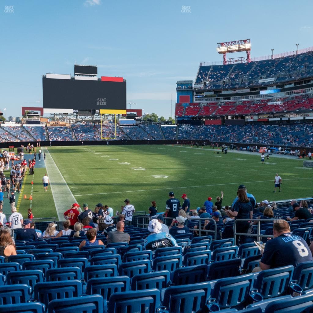 Nissan Stadium - Section 103 Seat View
