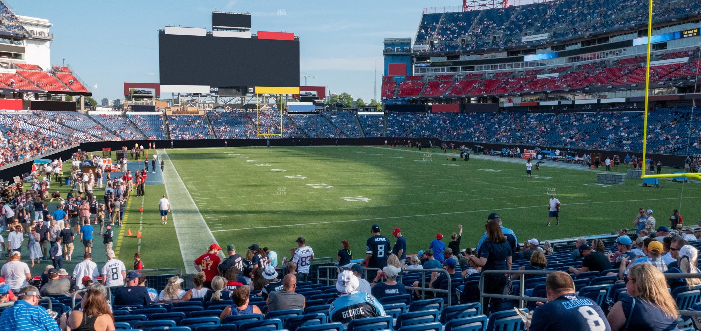 Nissan Stadium - Section 103 Seat View