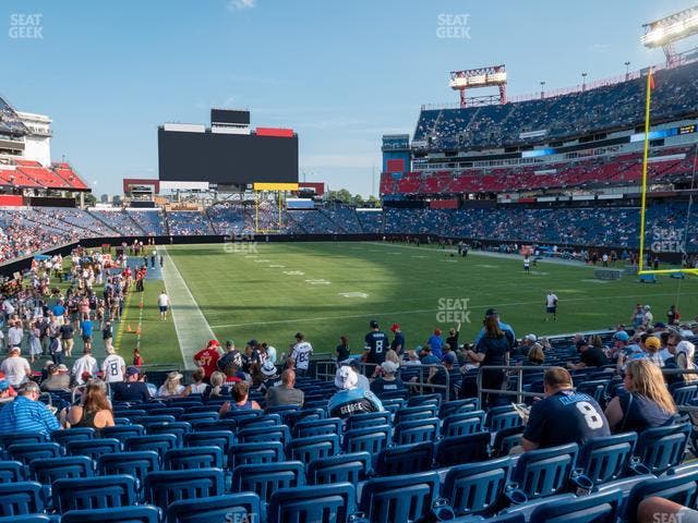 Nissan Stadium - Section 103 Seat View