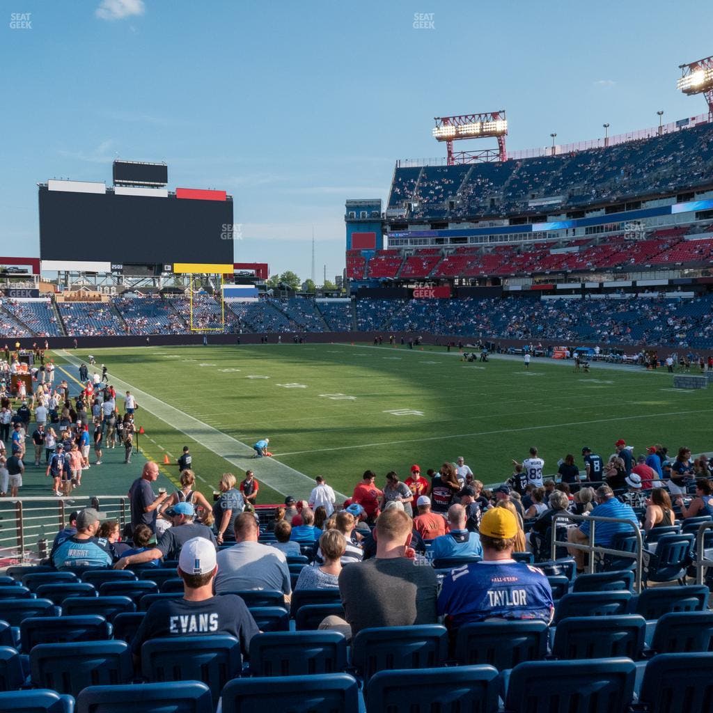 Nissan Stadium - Section 104 Seat View