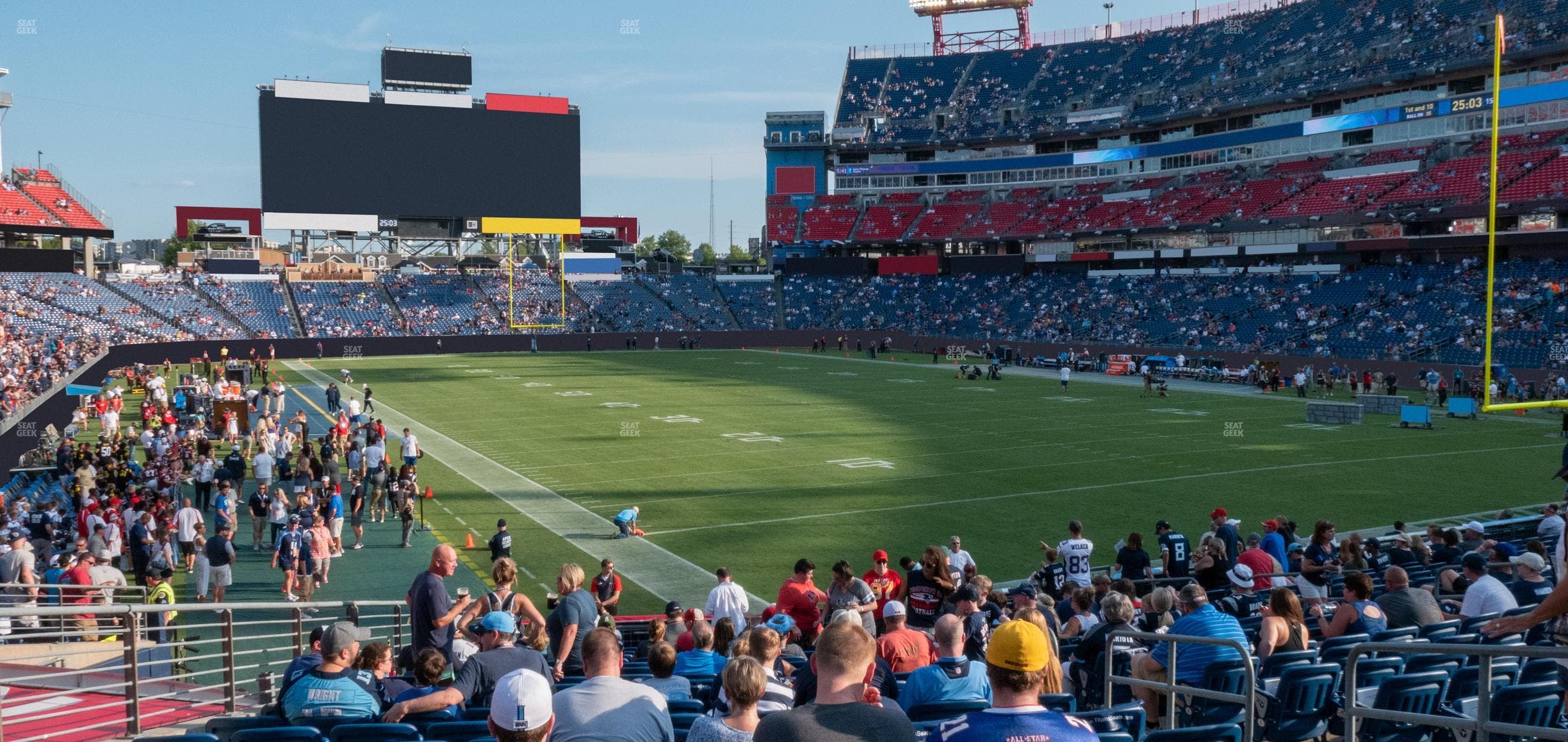 Nissan Stadium - Section 104 Seat View