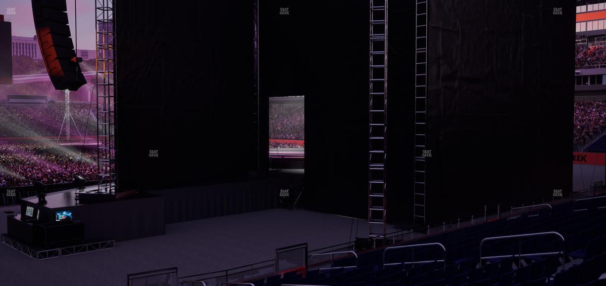 Nissan Stadium - Section 104 Seat View