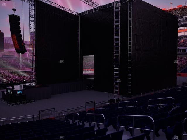 Nissan Stadium - Section 104 Seat View