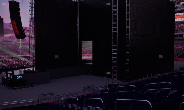Nissan Stadium - Section 104 Seat View