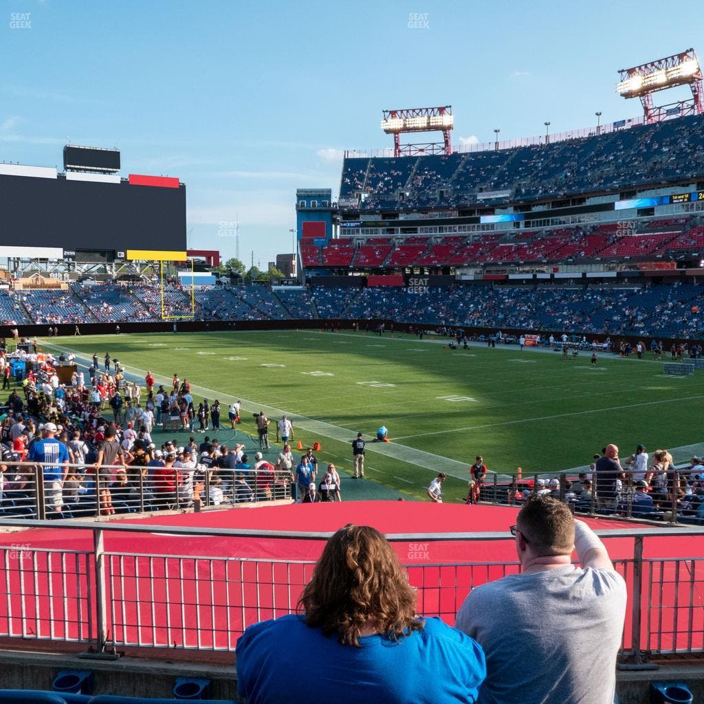 Nissan Stadium - Section 105 Seat View