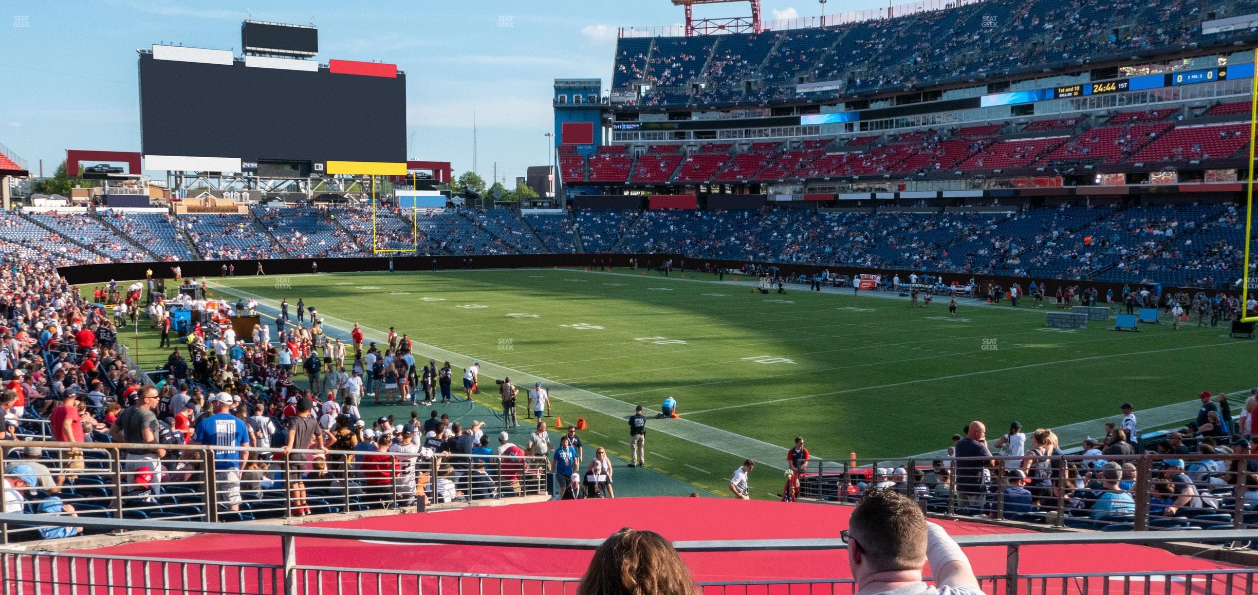 Nissan Stadium - Section 105 Seat View