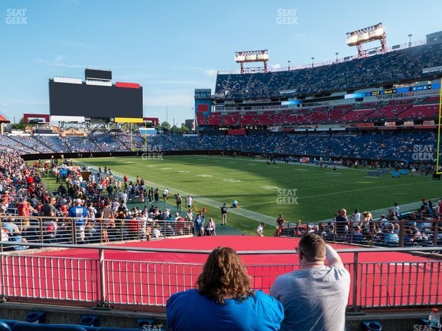 Nissan Stadium - Section 105 Seat View