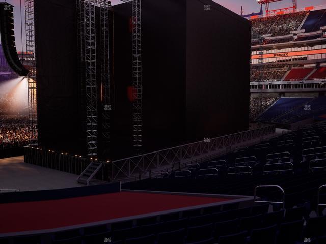 Nissan Stadium - Section 105 Seat View