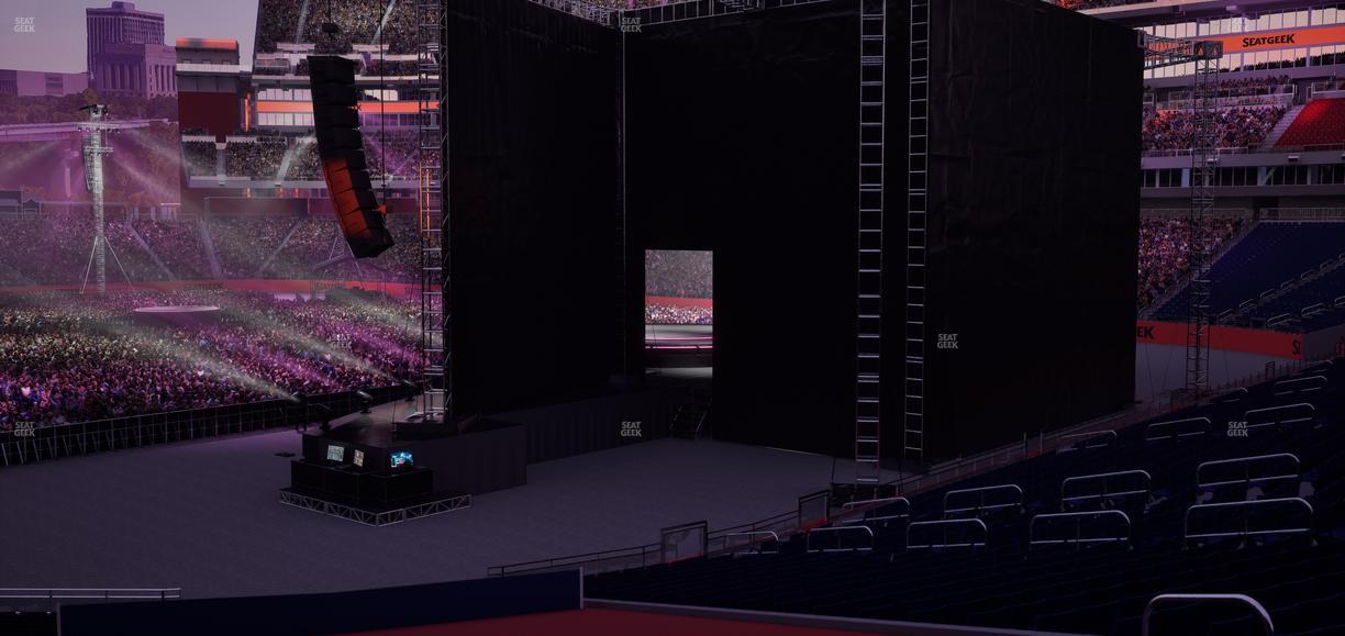 Nissan Stadium - Section 105 Seat View