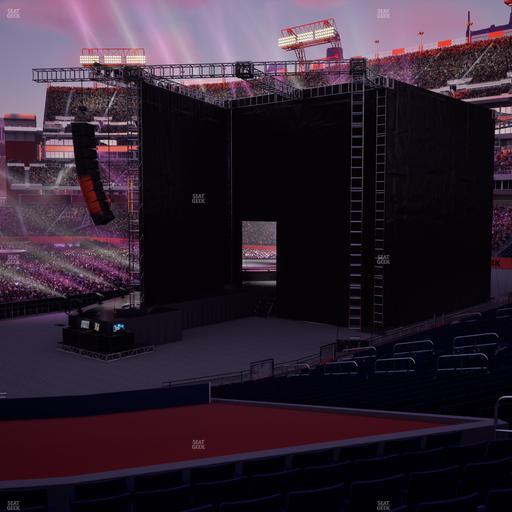 Nissan Stadium - Section 105 Seat View
