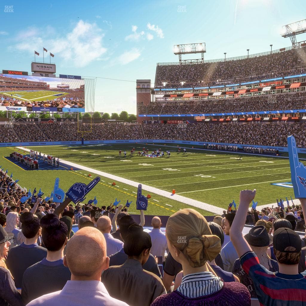 Nissan Stadium - Section 105 Seat View